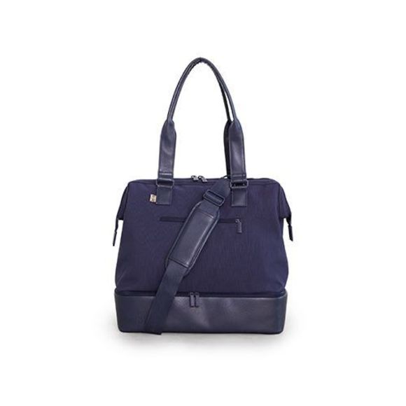 Beis Handbags - NWT Beis Mini Weekender in navy Blue